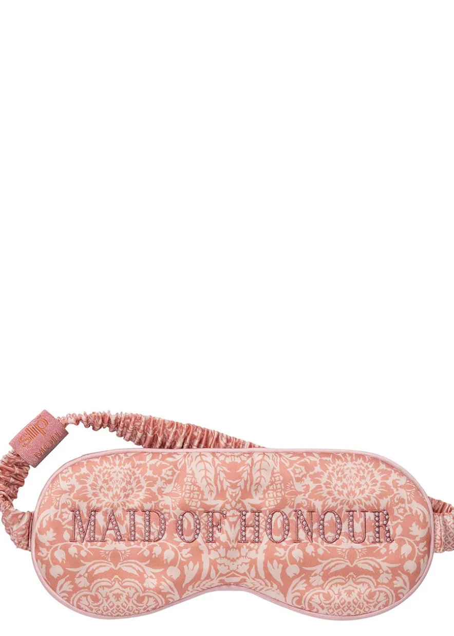 Pure Silk Sleep Mask - Maid Of Honour