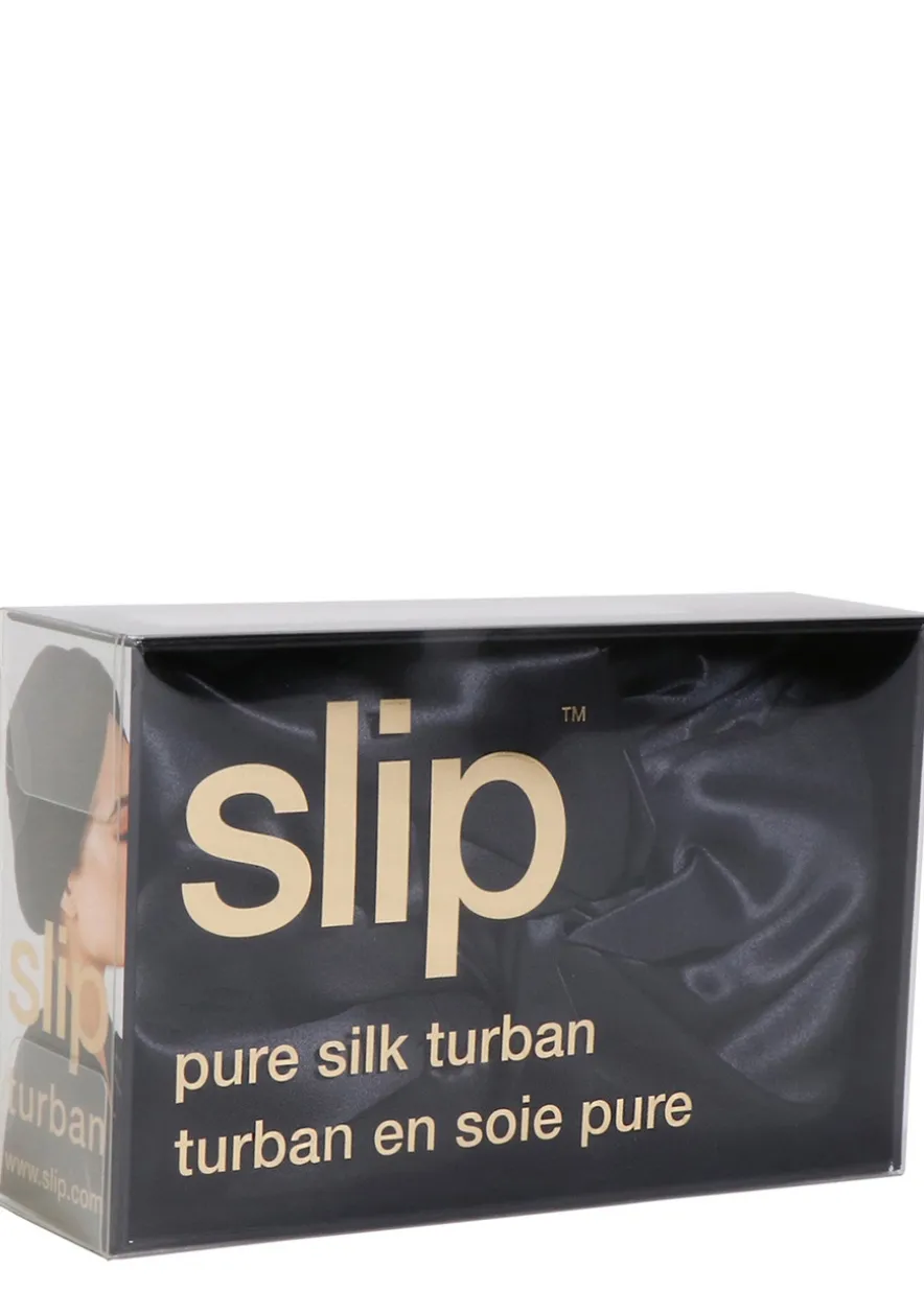 Pure Silk Turban - Black