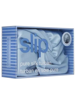 Pure Silk Turban - Cornflower