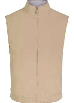 Quilted reversible shell gilet