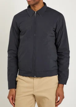 Quilted reversible shell jacket