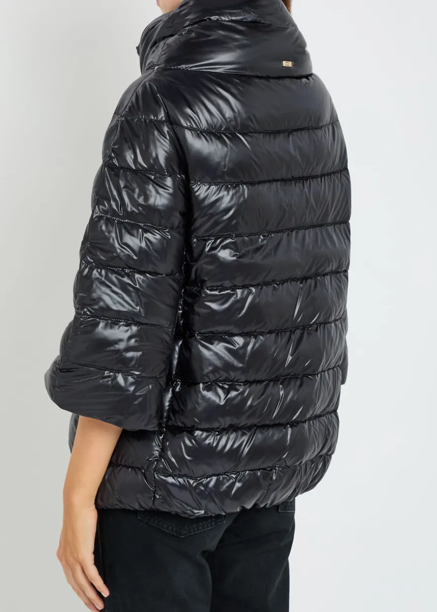 Quilted shell jacket