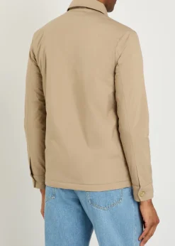 Quilted shell jacket