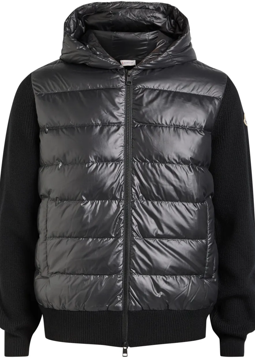 Quilted wool jacket