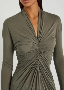 Radiance ruched jersey top