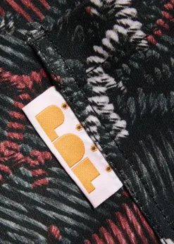 Raf patterned cotton overshirt