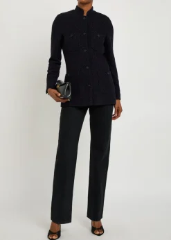 Raja metallic tweed jacket
