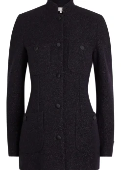 Raja metallic tweed jacket