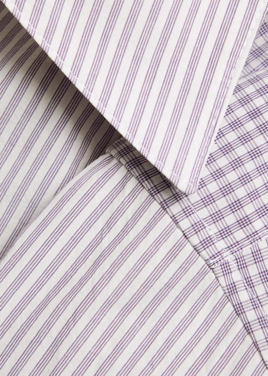 Ramona printed cotton-poplin shirt