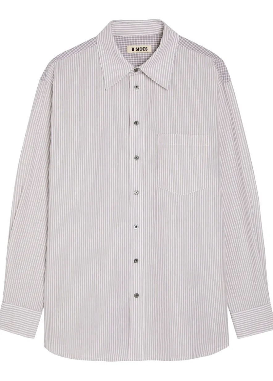 Ramona printed cotton-poplin shirt