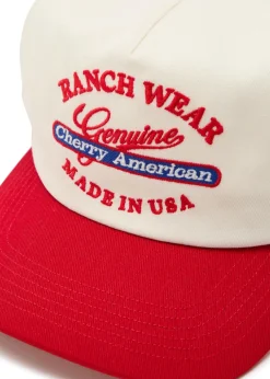 Ranchwear 5 Panel embroidered canvas cap