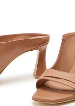 Rania 70 leather mules