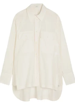 Ranya cotton-poplin shirt