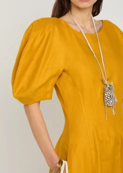 Ranya linen maxi dress
