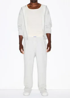 Relaxed cotton-blend sweatpants