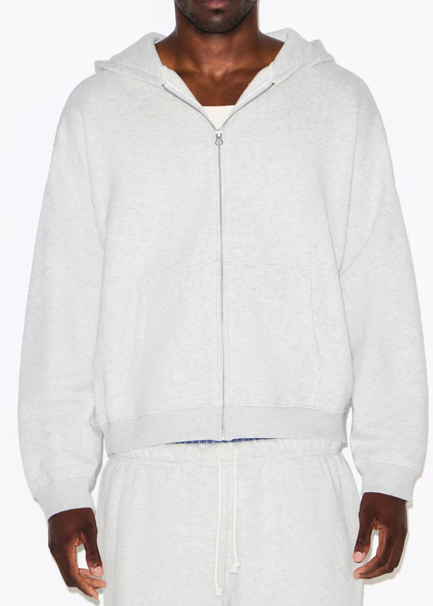 Relaxed cotton-blend sweatshirt
