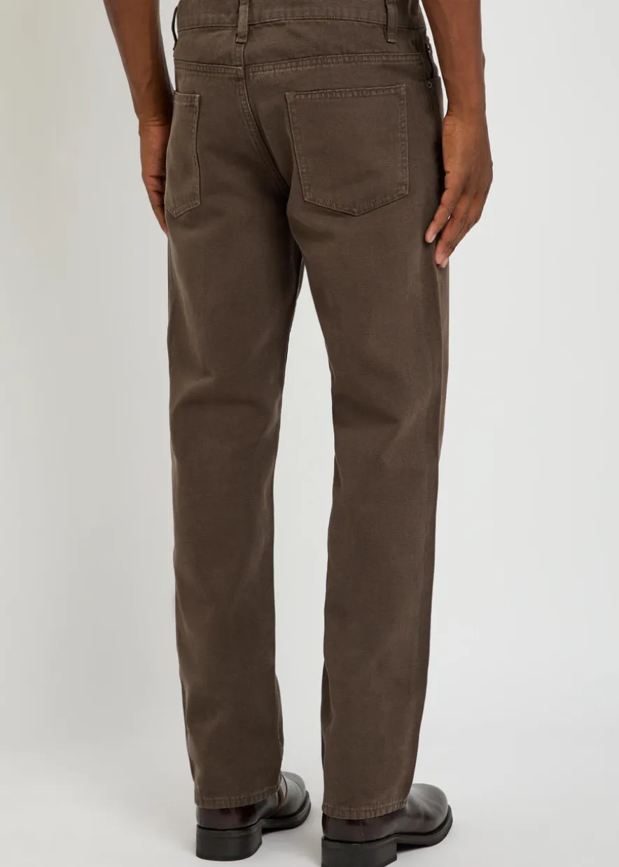 Relaxed straight-leg jeans