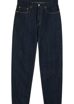 Relaxed tapered-leg jeans