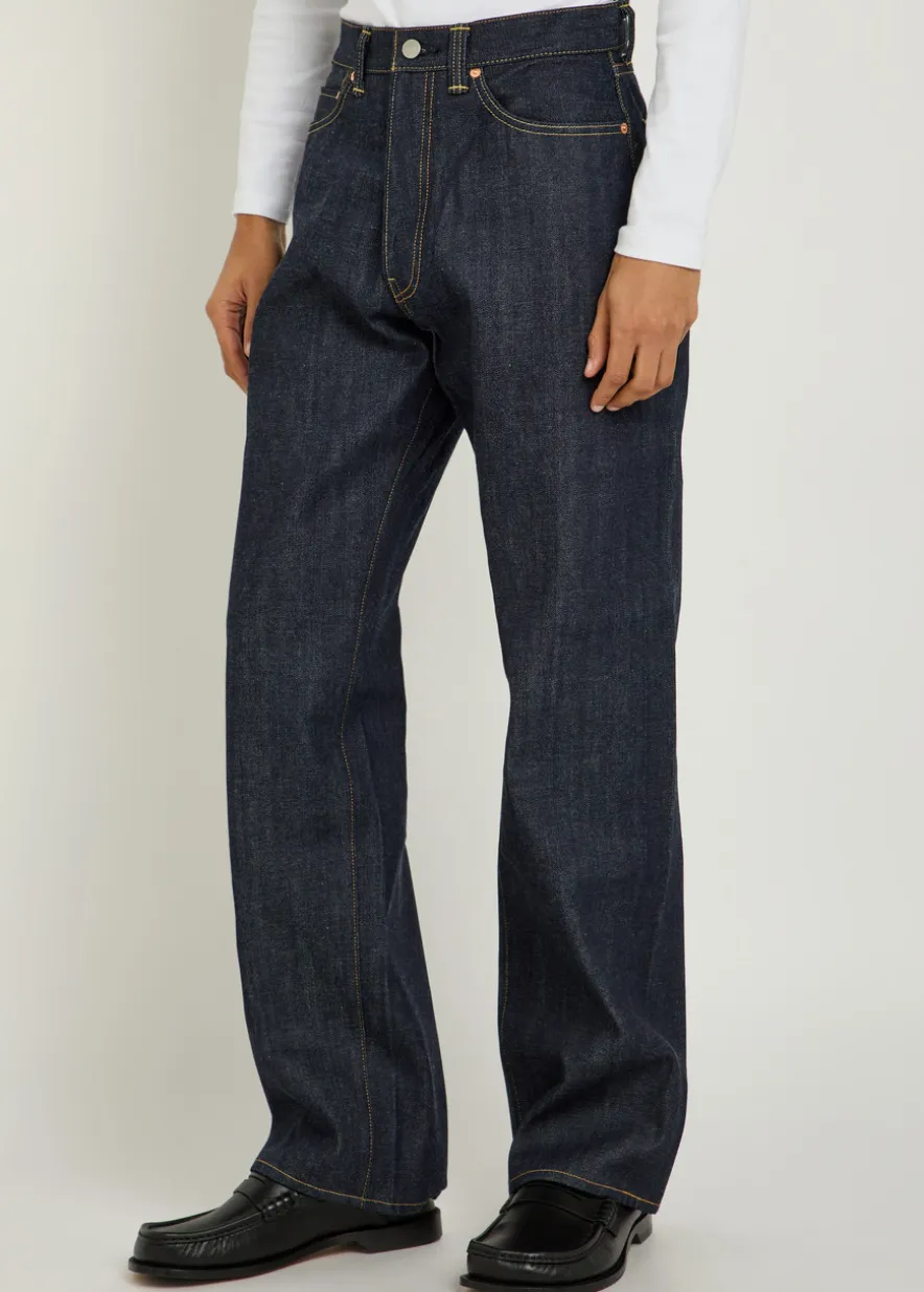 Relaxed wide-leg jeans