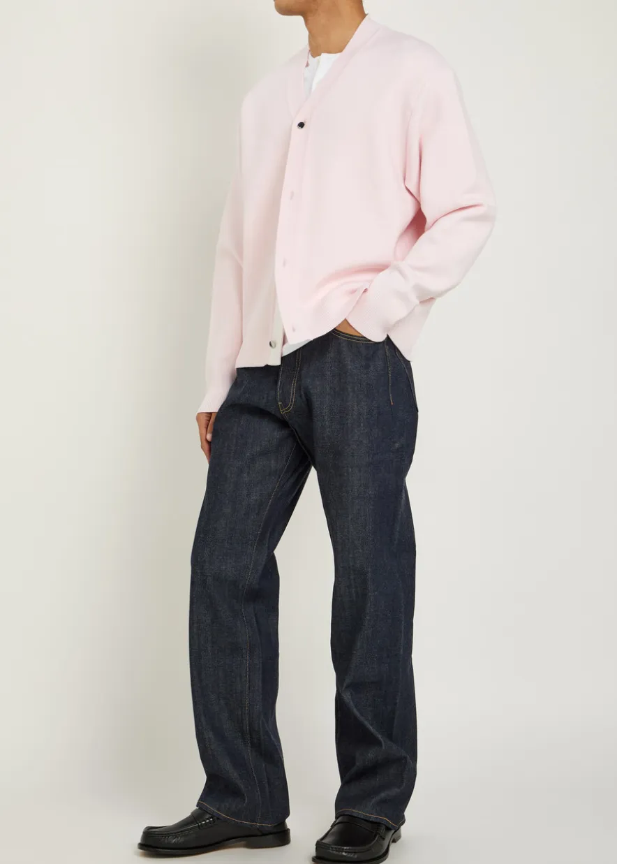 Relaxed wide-leg jeans