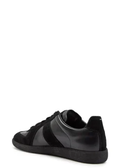 Replica panelled leather sneakers