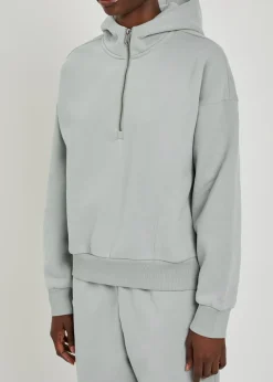 Restore hooded cotton-blend sweatshirt