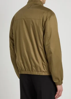 Reversible woven jacket