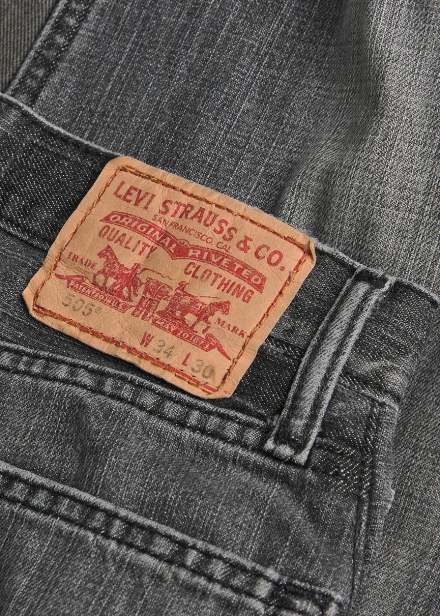 Reworked Vintage Culotte panelled wide-leg jeans