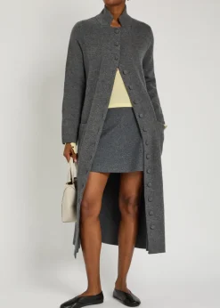 Rhea cashmere cardigan coat