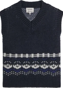 Rhona Fair Isle wool vest