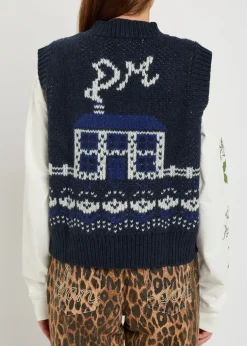 Rhona Fair Isle wool vest
