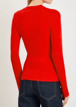 Ribbed knit top