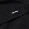 Ribbed logo jersey tank