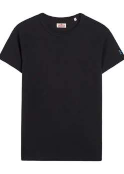 Ribbed stretch-cotton T-shirt