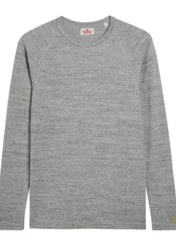 Ribbed stretch-cotton T-shirt
