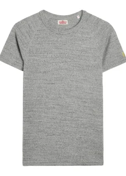 Ribbed stretch-cotton T-shirt
