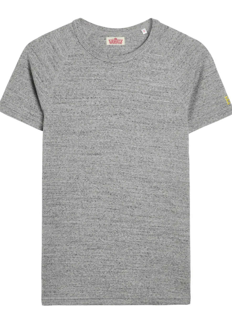 Ribbed stretch-cotton T-shirt