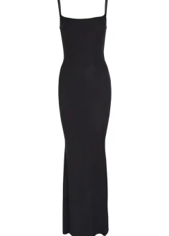 Ribbed stretch-modal maxi dress