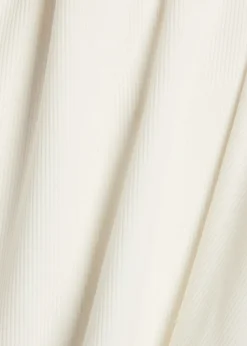 365 ribbed V-neck stretch-modal vest