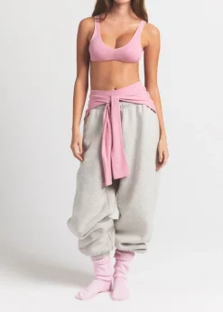 Ribbed wool-blend bralette