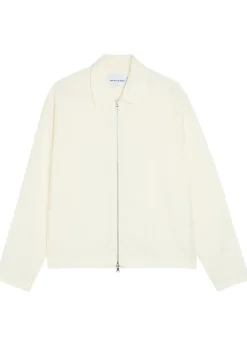 Rider checked-weave cotton overshirt