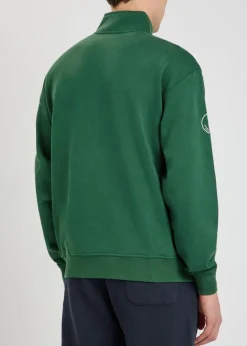 Ridge logo hooded stretch-shell anorak jacket