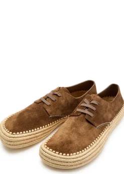 Rio espadrille brushed suede sneakers