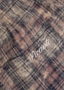 Rocco checked cotton shorts