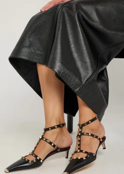 Rockstud 40 leather pumps
