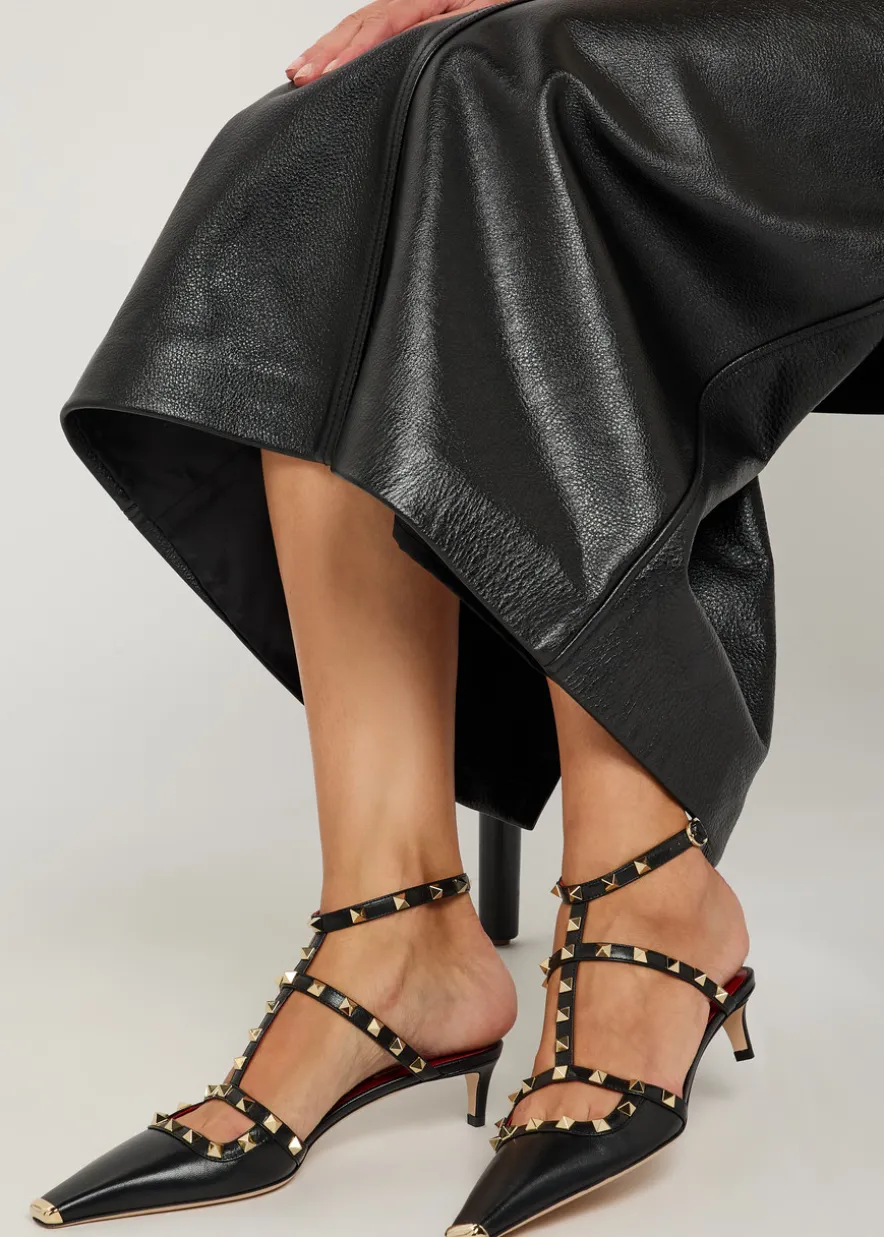 Rockstud 40 leather pumps