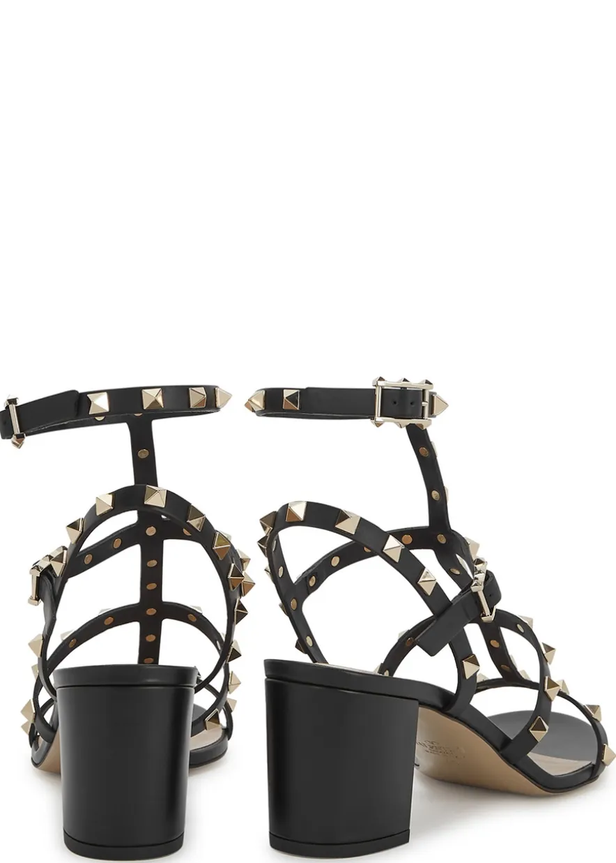 Rockstud 60 leather sandals
