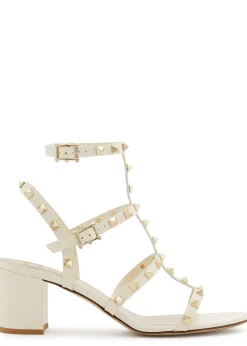 Rockstud 60 leather sandals