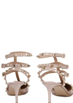 Rockstud 65 patent leather pumps