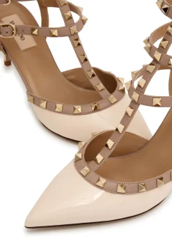 Rockstud 65 patent leather pumps